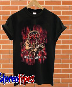 Slayer Awaits Blood T shirt