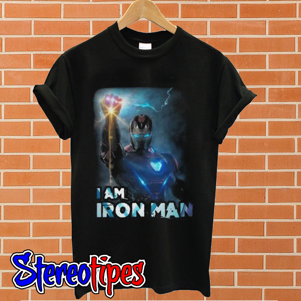 i am iron man t shirt