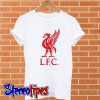 Liverpool Fc White Liverbird T shirt