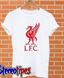Liverpool Fc White Liverbird T shirt