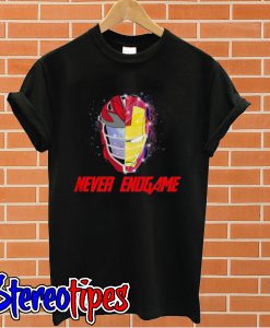 Hockey Iron man never Endgame T shirt