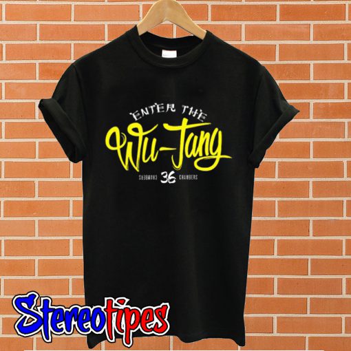 Wu Tang Clan 36 Chambers T shirt