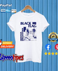 Black Flag Nervous Breakdown T shirt