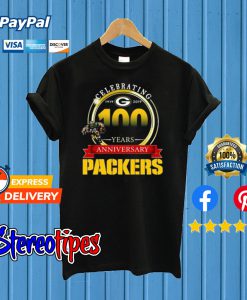 Celebrating 100 Years Anniversary Green Bay Packers T shirt