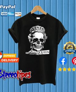 God Save The Queen – Sex Pistols Skull T shirt