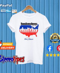 Hands Across America T shirt