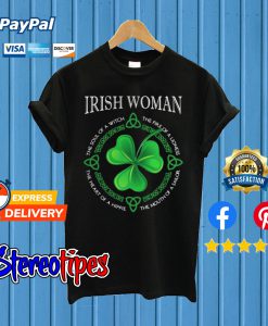 Irish Woman The Soul Of An Angel T shirt