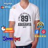 Israel The Last Style Bender Adesanya Established 89 UFC T shirt