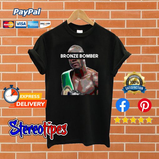 Deontay Wilder Professional Boxer Bronze Bomber Cool Boxing T shirt