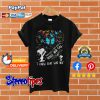 Snoopy sometimes i just look up smile and say I know that was you T shirt