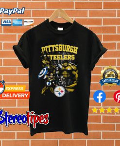 Pittsburgh Steelers All Marvel Avengers T shirt