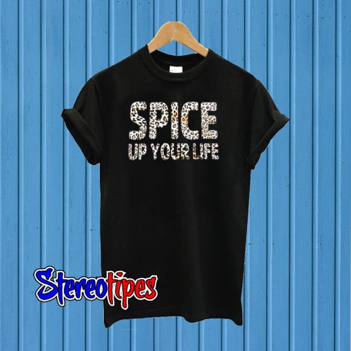 Spice Girls Spice Up Your Life Fitted Ladies Tour T shirt