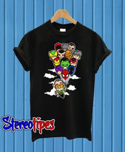 Stan Lee Heroes Ballon Up T shirt