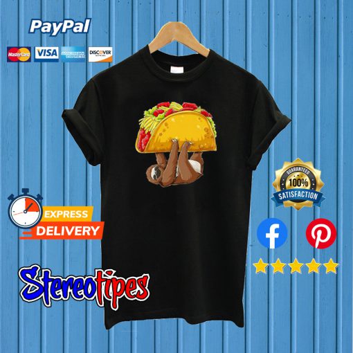 Taco Sloth T shirt
