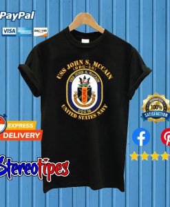 USS John S. McCain DDG-56 T shirt