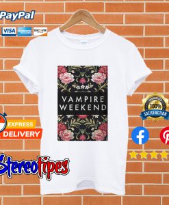 Vampire Weekend Roses T shirt