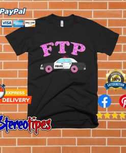 Fuck The Police Sprinkled Donut Ftp Version T shirt