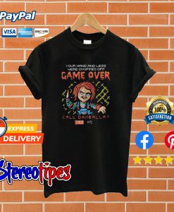 Game Over Call Damballa Chucky T shirt