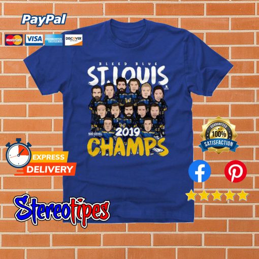 St Louis Blues 500 Level NHL 2019 Stanley Cup Champs T shirt