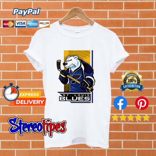 Bear St Louis Blues Stanley Cup T shirt