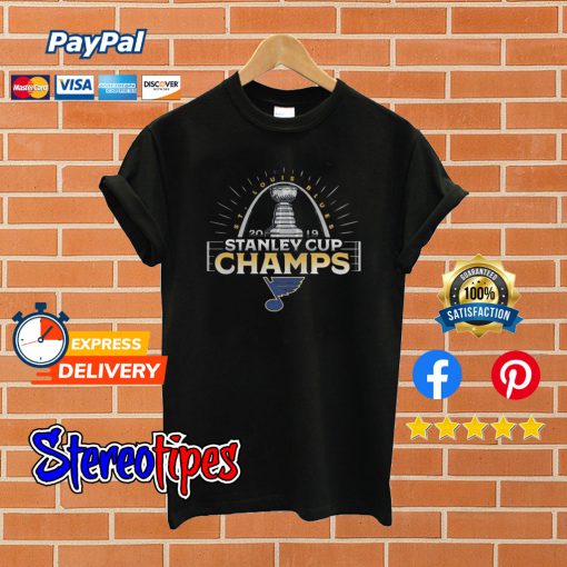 St. Louis Blues 2019 Stanley Cup Champions Parade Celebration T shirt