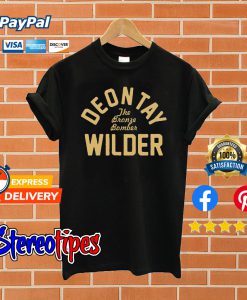 Deontay Wilder The Bronze Bomber T shirt