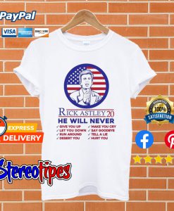 Rick Astley 20 Premium T shirt