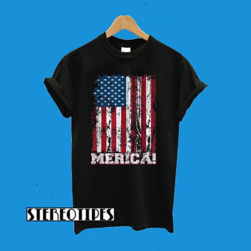 4th Of July Independence Day American Flag Patriotics T-Shirt