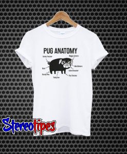 Anatomy Pug T-Shirt