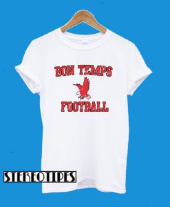 Bon Temps Football White T-Shirt