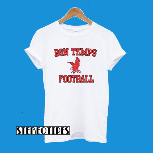 Bon Temps Football White T-Shirt