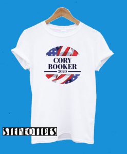 Cory Booker 2020 Democrat for President T-Shirt