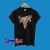 Deer Flower Style T-Shirt