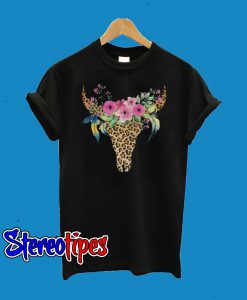 Deer Flower Style T-Shirt