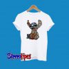 Disney Characters Inside Stitch T-Shirt