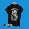 Dolly Parton Black and White Portrait Camiseta T-Shirt