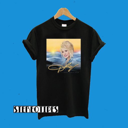 Dolly Parton Blue Smoke World Tour T-Shirt