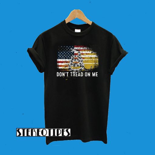 Don’T Tread On Me American Flag T-Shirt