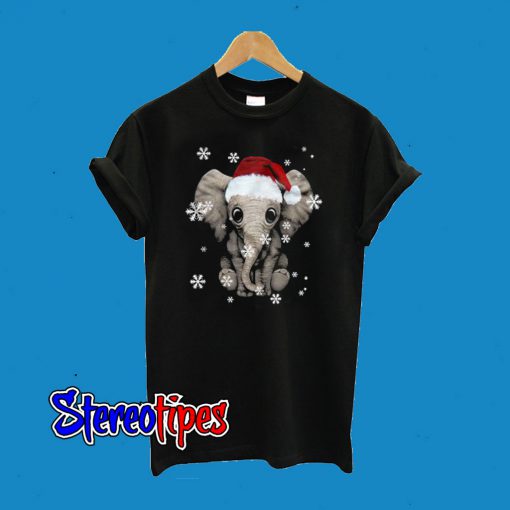 Elephant Christmas Ugly T-Shirt