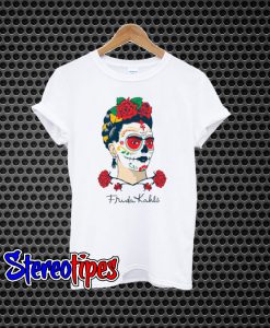 Frida Kahlo Sugar Skull T-Shirt