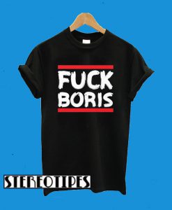 Fuck Boris Black T-Shirt