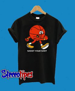 Shoot Your Shot Llittle Basketman T-Shirt