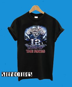 GOAT Brady 12 Lord Of The Rings T-Shirt