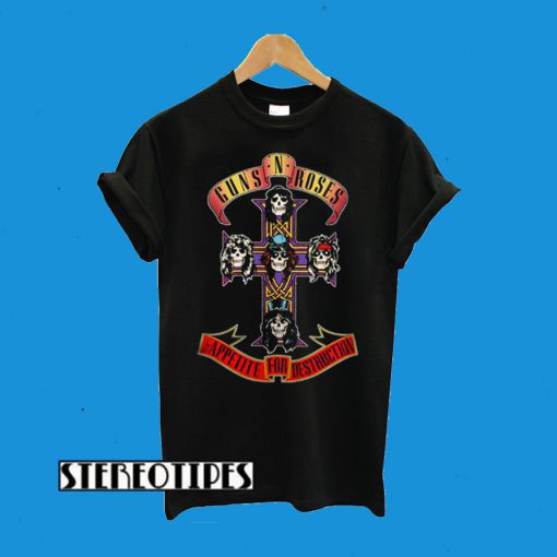 Guns And Roses Appetite For Destruction T-Shirt