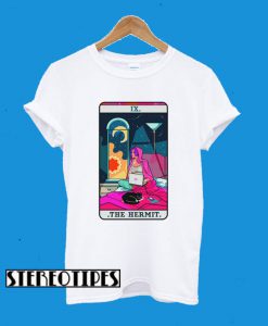 Hermit Tarot Card T-Shirt