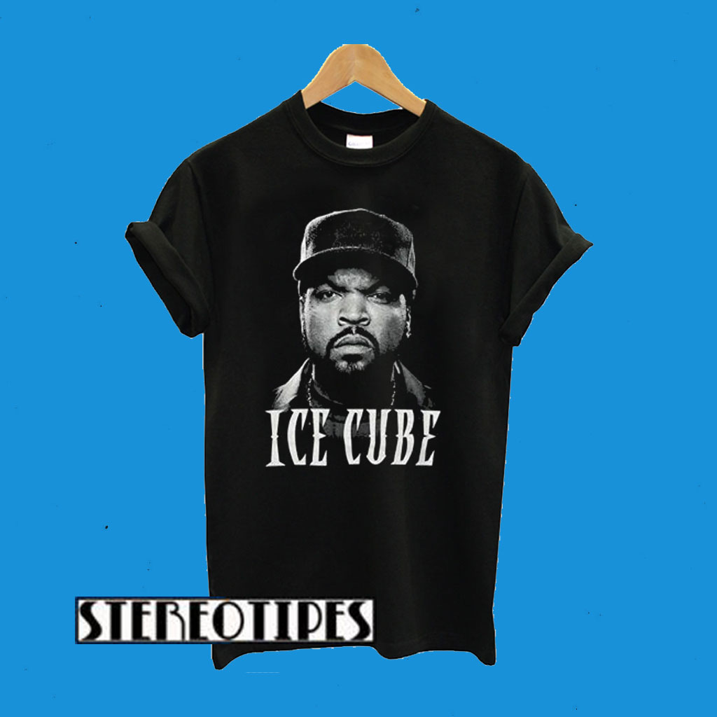 Ice Cube Cubo de Hielo de Hombre Big Face T-Shirt
