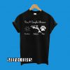 I’m a simple woman who loves sunshine dolphin and dogs paw T-Shirt
