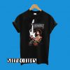 Jimi Hendrix Electric Ladyland Guitar Swirl T-Shirt