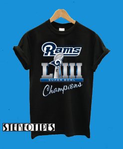 Los Angeles Rams Champions Super Bowl Liii 2019 T-Shirt