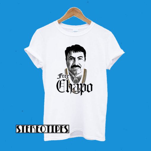 Mafioso Men’s Free Chapo T-Shirt - stereotipes